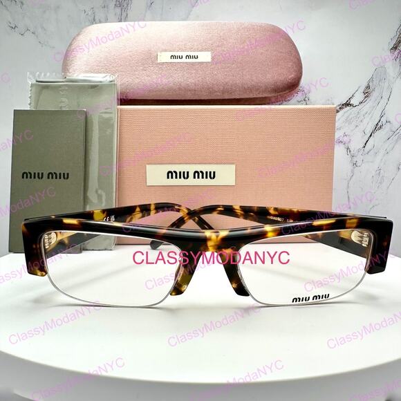 NEW MIU MIU Sunglasses Brown Tortoise Vedette Seen On Kylie Jenner New main image 7